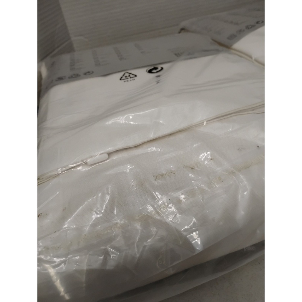 Ikea RITVA Curtains w Tie-Backs 57x118 " 2 Pairs, White 800.638.33 - NEW In Pkg - Picture 4 of 8